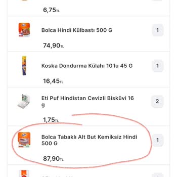 Migros Bolca Hindi Bozuk Ürün Satışı