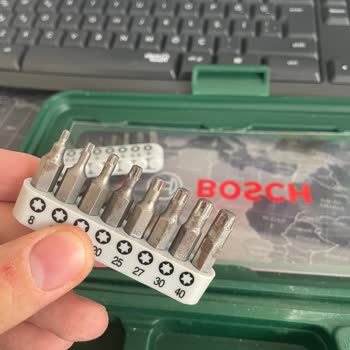 Bosch Tornavida Seti Paslanması