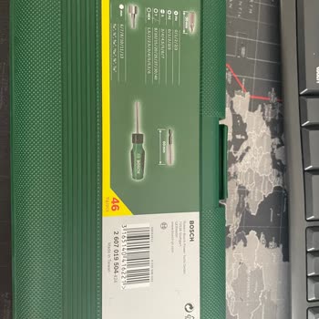 Bosch Tornavida Seti Paslanması