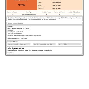 Agoda Rezervasyon Sorunu