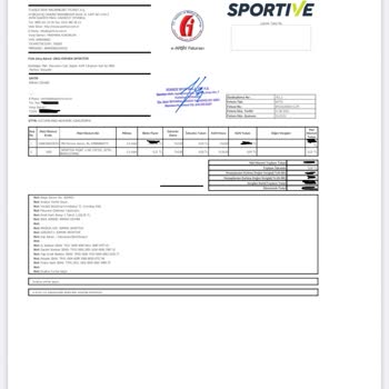 Espark Sportive Sipariş Sorunu
