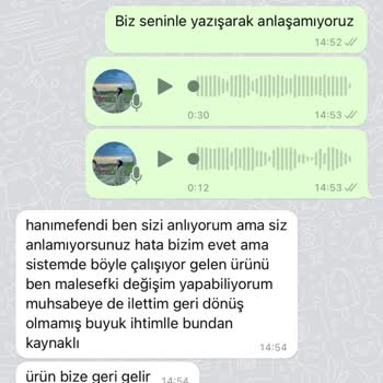 Para İadesi Zeynepboutique