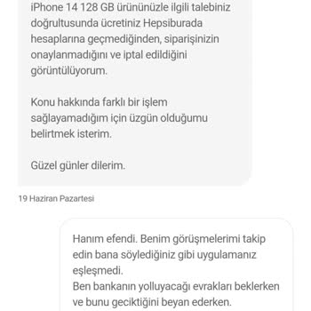 Hepsiburada Com.trf. Fiyatı Yükselince İptal Edilen Sipariş