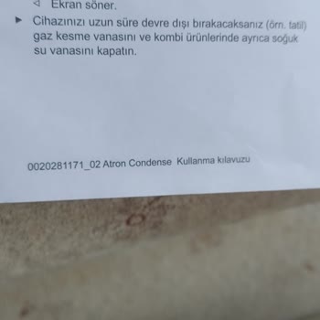 DemirDöküm Atron Condense Kombi Şikayeti ve Servis Sorunu