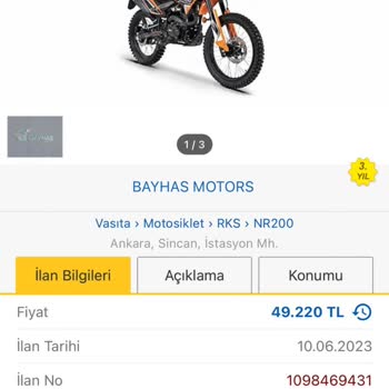 Bayhas Motors İnternet Fiyatından Daha Yüksek Fiyata Satış
