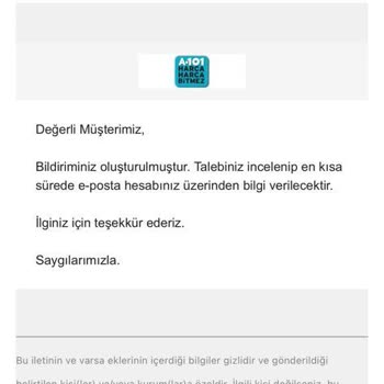 A101 İnternet Siparişi Felaketi