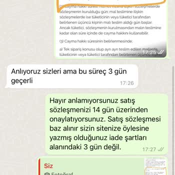 Merve Özen Merveozen.com.tr'den Sipariş Verdim Ancak İade İşlemleriyle İlgili Sorun Yaşadım Ve Müşteri Hizmetleri Yetersiz Kaldı