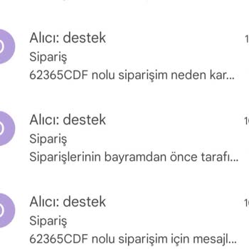 Onudabunuda.com Siparişlerimi Göndermiyor, Mesajlarıma Cevap Vermiyor.
