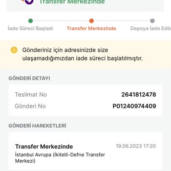 Trendyol Express Evde Olmama Rağmen Ürünlerimi Teslim Etmedi