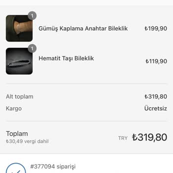 Zuk Collection Siparişimin Gelmemesi Ve Firmadan Bir Cevap Alamamam