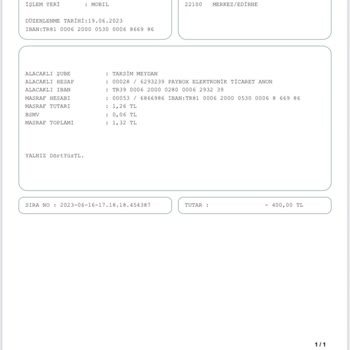 Paybox Yanlış Para Gönderme