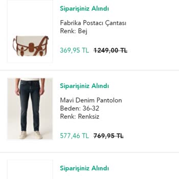 Boyner Kargo Yapılmayan Sipariş