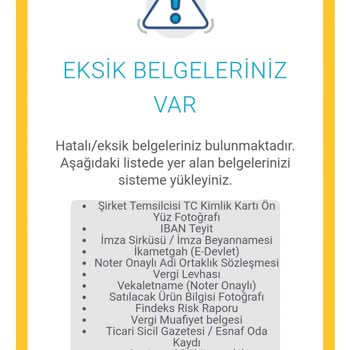PTT Bank Başvuru Yaparken Eksik Belge Var Diyor