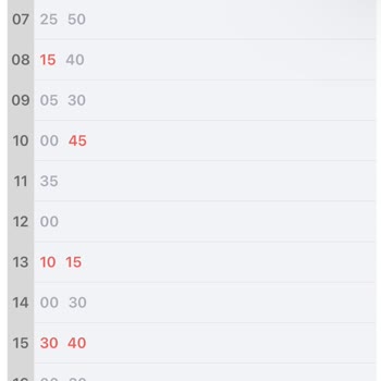 İETT - İstanbul Elektrik Tramvay Tünel MOBİETT Yanlış Sefer Saati