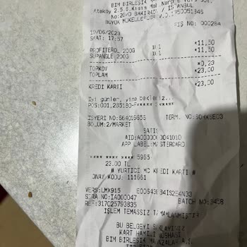 BİM'den Alınan Osmanoğlu Supangle