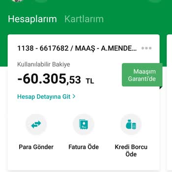 Garanti BBVA Hatalı Hesap Blokesi