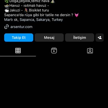 Arsenturizmm (Instagram) Bungalov Şikayeti