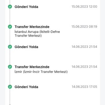 Trendyol Express Şehir Şehir Gezen Kargo