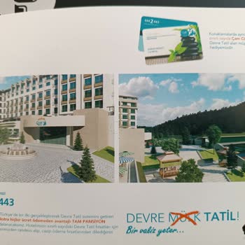 Çam Thermal Resort & Spa Convention  Fahiş İçecek Bedeli İstemekte