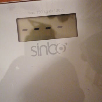 Sinbo Tartı Tartmıyor. Kesik Kesik Çizgiler Çıkıyor.