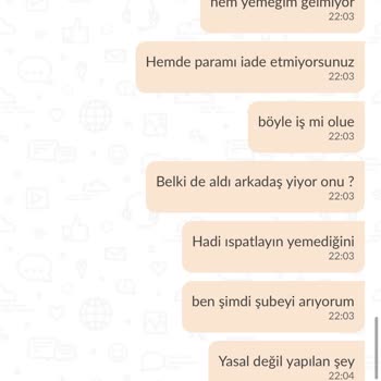 Trendyol Yemek Tarafından Yapılan Yanlış