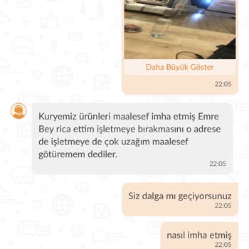 Trendyol Yemek Tarafından Yapılan Yanlış