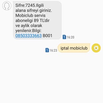 Mobiclub Haksız Şekilde Tahsil Edilen Üyelik Ücreti