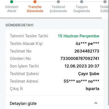 Trendyol Express Kargom Kayıp İade İstiyorum