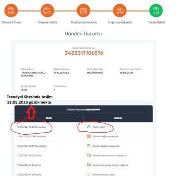 Aras Kargo Piyalepaşa Şubesinin Teslimatla İlgili Yaşattığı Problem