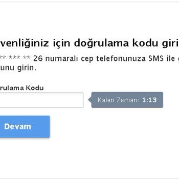 Sahibinden Sarı Site İki Faktörlü Doğrulamada Sınıfta Kaldı.