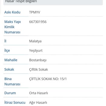 Türkiye Sigorta Konut Sigortası Ödemesini Yapmıyor. Evim Ağır Hasar