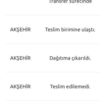 Yurtiçi Kargo Akşehir Teslimat Sorunu