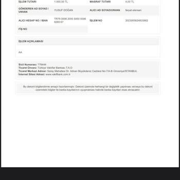VakıfBank Fast İşlemim Gerçekleşmiyor İptalde Olmuyor