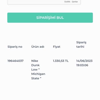 Ürün Gelmemesi Sporestep Ödemesi Alındığı Halde