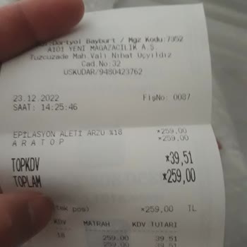 Arzum Epilatör Aleti Çalışmıyor