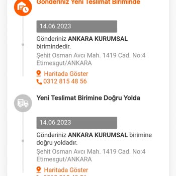 MNG Kargo 12 Günde Manisa Dan Ankara Ya Kargoyu Teslim Edemedi.