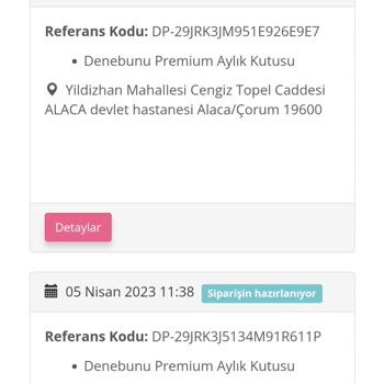 Denebunu Ürünleri Göndermiyor