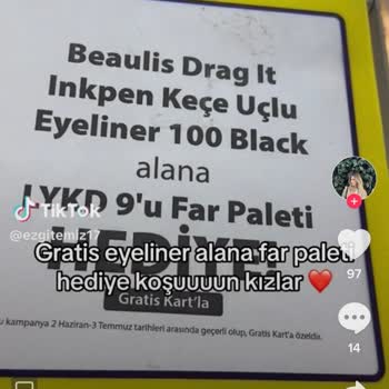 Gratis Hediye Far Kampanyası