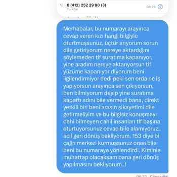 Diski Telefonu Yüzüme Kapatıyor, Yetkilinin Dönmesini Bekliyorum.!