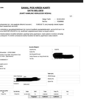 Mapfre Sigorta Poliçe İptali Eksik İadesi