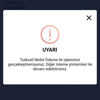 Hazır Limitimi Kullanamıyorum Paycell İlgisizliği