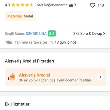 Dekorluna Kargo Uzun Teslimat, 2-5 Günde Gelecek Ürün 13 Gün Diyor...