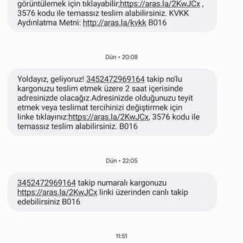 Aras Kargo Gönderi Dağıtımı Ve Süresi