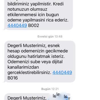 Yapı Kredi Ek Hesap - Kredi Notu Düşürme Sorunsalı