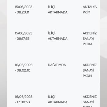 PTT Kargo Akdeniz Sanayi Pkdm Bitmeyen Sorunları