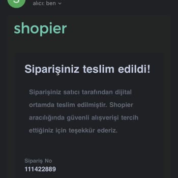 Shopier Dijital Ürün Teslimi