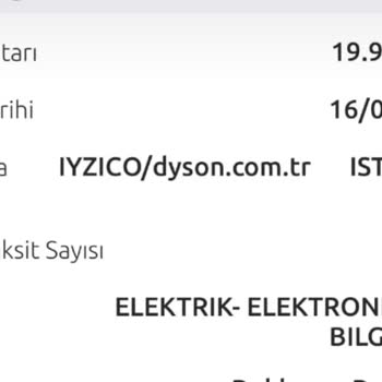 Dyson Türkiye Siparişimi İptal Etti!