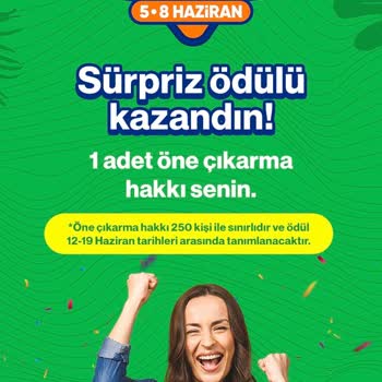 Dolap Kazandığım Öne Çıkartma Hakkımı Tanımlamadı