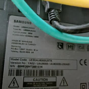 Samsung 50au8000 Televizyon Arızası
