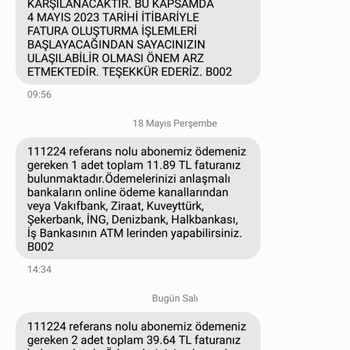 Diyargaz Ben Mardin'de Oturuyorum Diyarbakır Doğalgazdan Borç Mesajı Geliyor